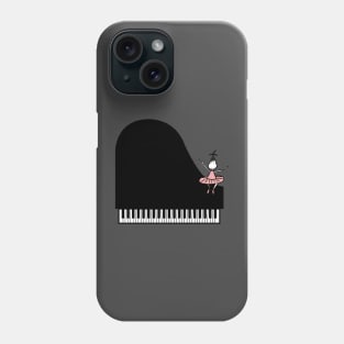 Dancing piano Phone Case