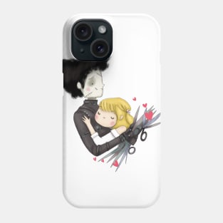 Edward Scissorhand and Kim Phone Case