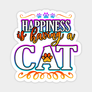 Happiness Is Having A Cat Magnet