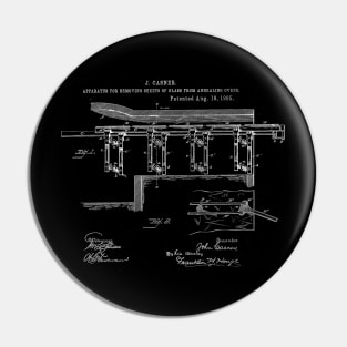 Apparatus for Removing Sheets of Glass from Annealing Ovens Vintage Patent Hand Drawing Pin