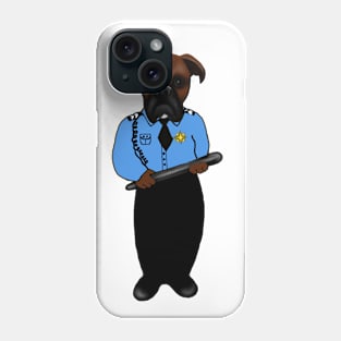 Funny Cop Dog Police Gift Phone Case