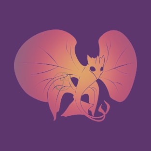 Faerie dragon orchid silhouette T-Shirt