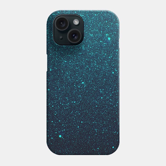 Lovely Beautiful Blue Colored Pattern | Starry Sky Phone Case by SW-Longwave