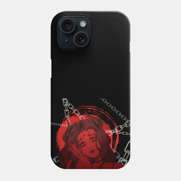 Demon Girl Phone Case by jeusev