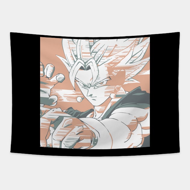 Vegito Tapestry by BarnawiMT