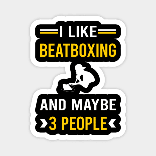 3 People Beatboxing Beatbox Beatboxer Beat Box Magnet