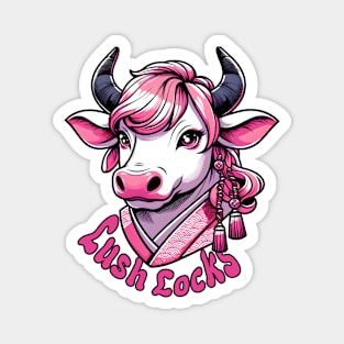 Hairstylist cow Magnet