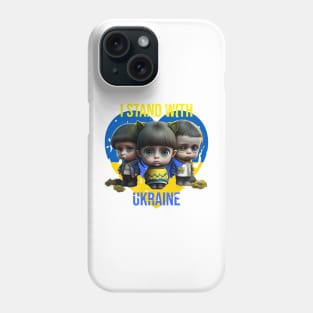 Children should not cry in Ukraine Phone Case