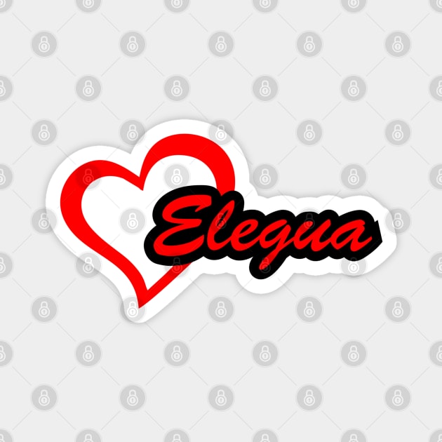 Heart Elegua Magnet by Korvus78