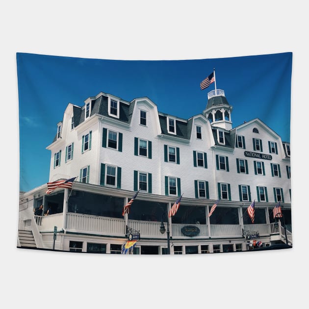 National Hotel Block Island Summer Tapestry by offdutyplaces