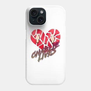 Love is messy Phone Case