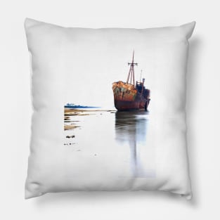 The Ghost Ship Pillow