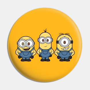 Minions Kevin, Stuart and Bob Pin