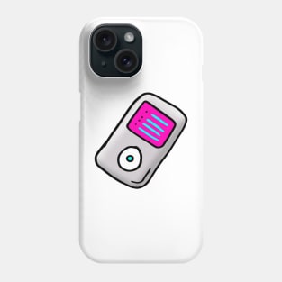 Music Player Doodle Art Phone Case