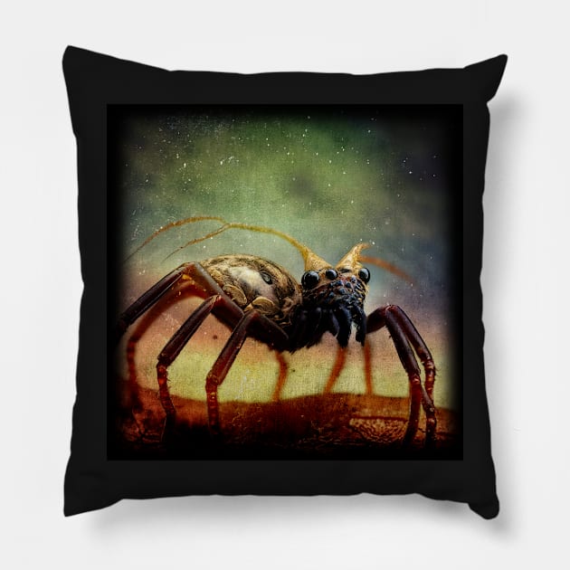 XENOS X - AN ALIEN ENTITY Pillow by CliffordHayes