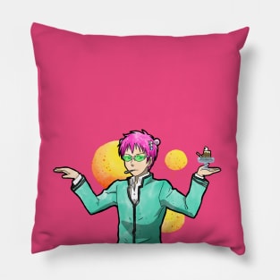 Saiki dances for Coffee Jelly Pillow