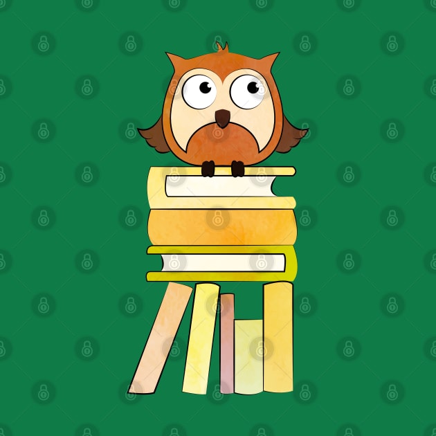 OWL READS by Catarinabookdesigns