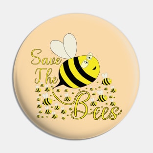 Save The Bees Pin