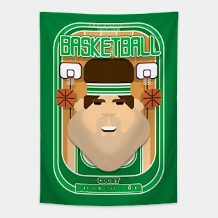 Basketball Green - Court Dunkdribbler - Bob version Tapestry