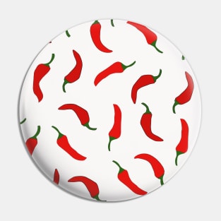 Red chilli peppers. Pin