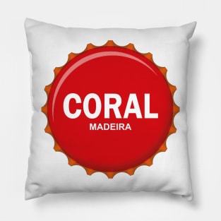 Madeira Island - carica da cerveja Coral / Coral beer cap Pillow