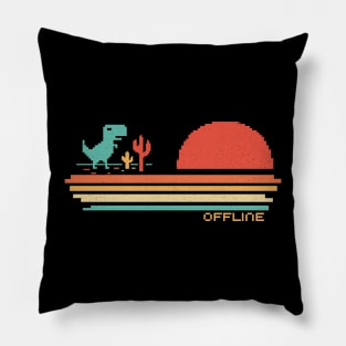 Offline Scare - Lost Dino Pillow