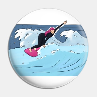 Perfect Wave Pin