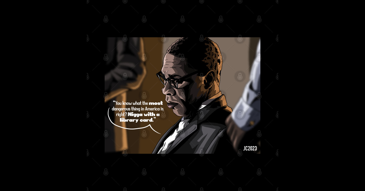 The Wire "The Most Dangerous Thing" Brother Mouzone portrait (digital