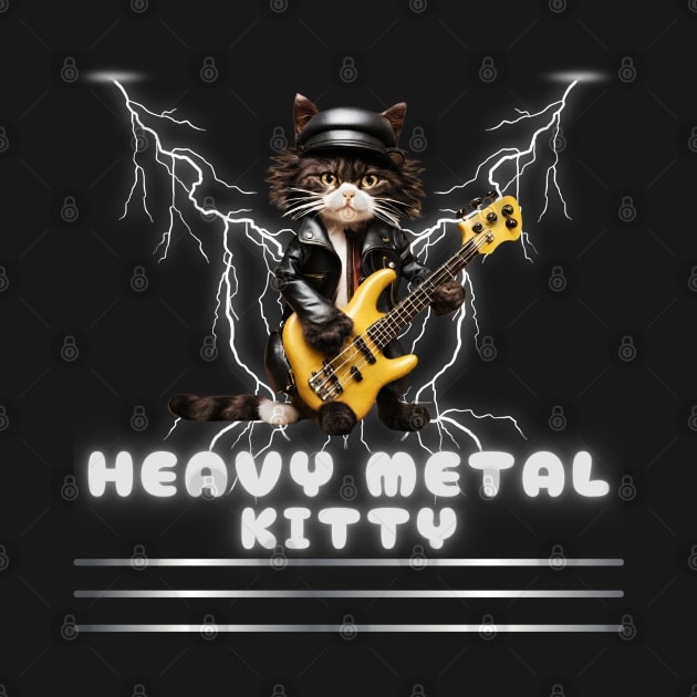 Heavy Metal Kitty by GenXDesigns