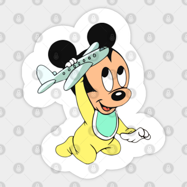 Baby Mickey Baby Mickeys Adesivo Teepublic It