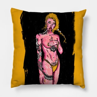 Inked Lady Pillow