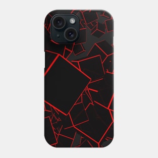 Overturned cubes Phone Case