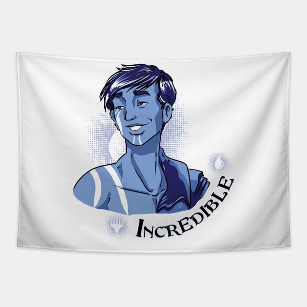 Jace, Incredible Blue Mage for White Tapestry by EverTomorrow