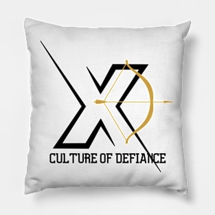 Culture of Defiance Pillow