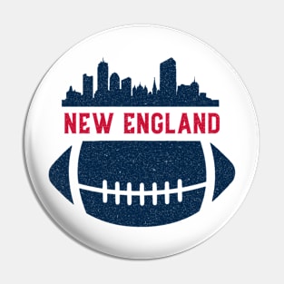 New England Football Pin