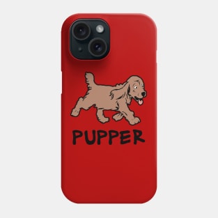 Fluffy Brown Pupper Phone Case