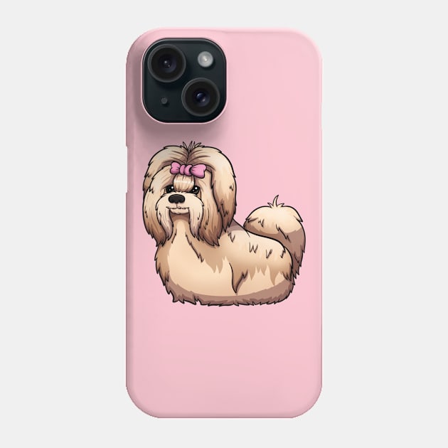 Shih Tzu Phone Case by TheMaskedTooner