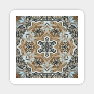 delightful complex art nouveau and art deco styled pattern and designs Magnet