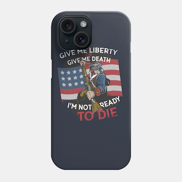 Liberty or Death Phone Case by PatriotApparel