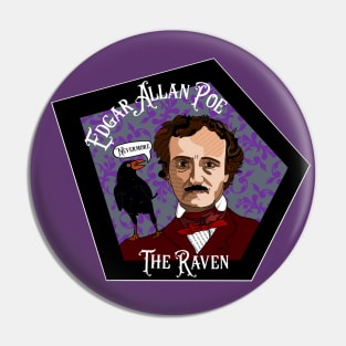 Edgar Allan Poe The Raven Pin