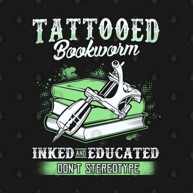 Tattooed Bookworm by KsuAnn