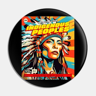 Indigenous Peoples First Nations Strong Pin