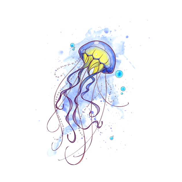 Lantern Jellyfish by ValhallaBlack