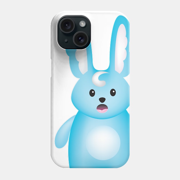 Surprised Rabbit Phone Case by SWON Design