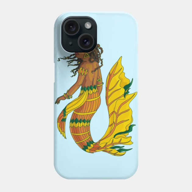 Mermaid Tessa Phone Case by Artbysusant 