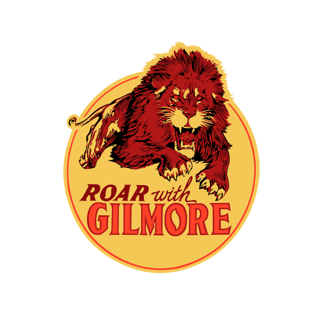 ROAR with Gilmore by blurryfromspace