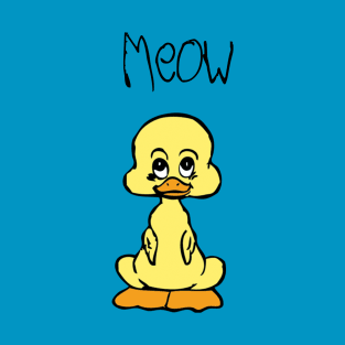 meow the cute duck T-Shirt
