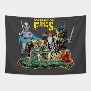 Fortress Of Fangs Tapestry