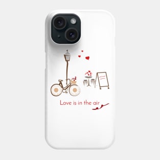 Love is in the air Phone Case