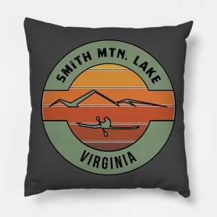 Smith Mountain Lake kayaking Pillow